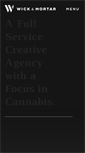 Mobile Screenshot of onlinemarijuanadesign.com